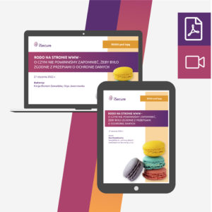 (szkolenie online: eBook + webinar) RODO na stronie www – o czym nie powinniśmy zapomnieć, żeby było zgodnie z przepisami o ochronie danych