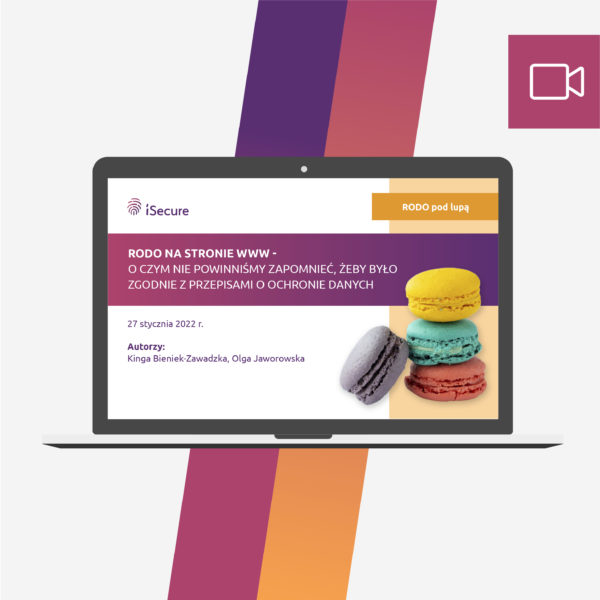 (webinar) RODO na stronie www – o czym nie powinniśmy zapomnieć, żeby było zgodnie z przepisami o ochronie danych