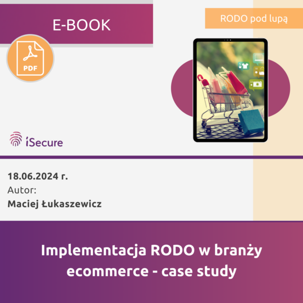 (eBook) Implementacja RODO w branży ecommerce - case study